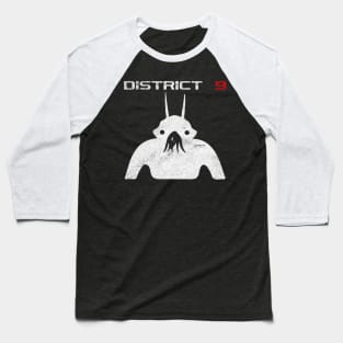 District 9 Humans Only Baseball T-Shirt